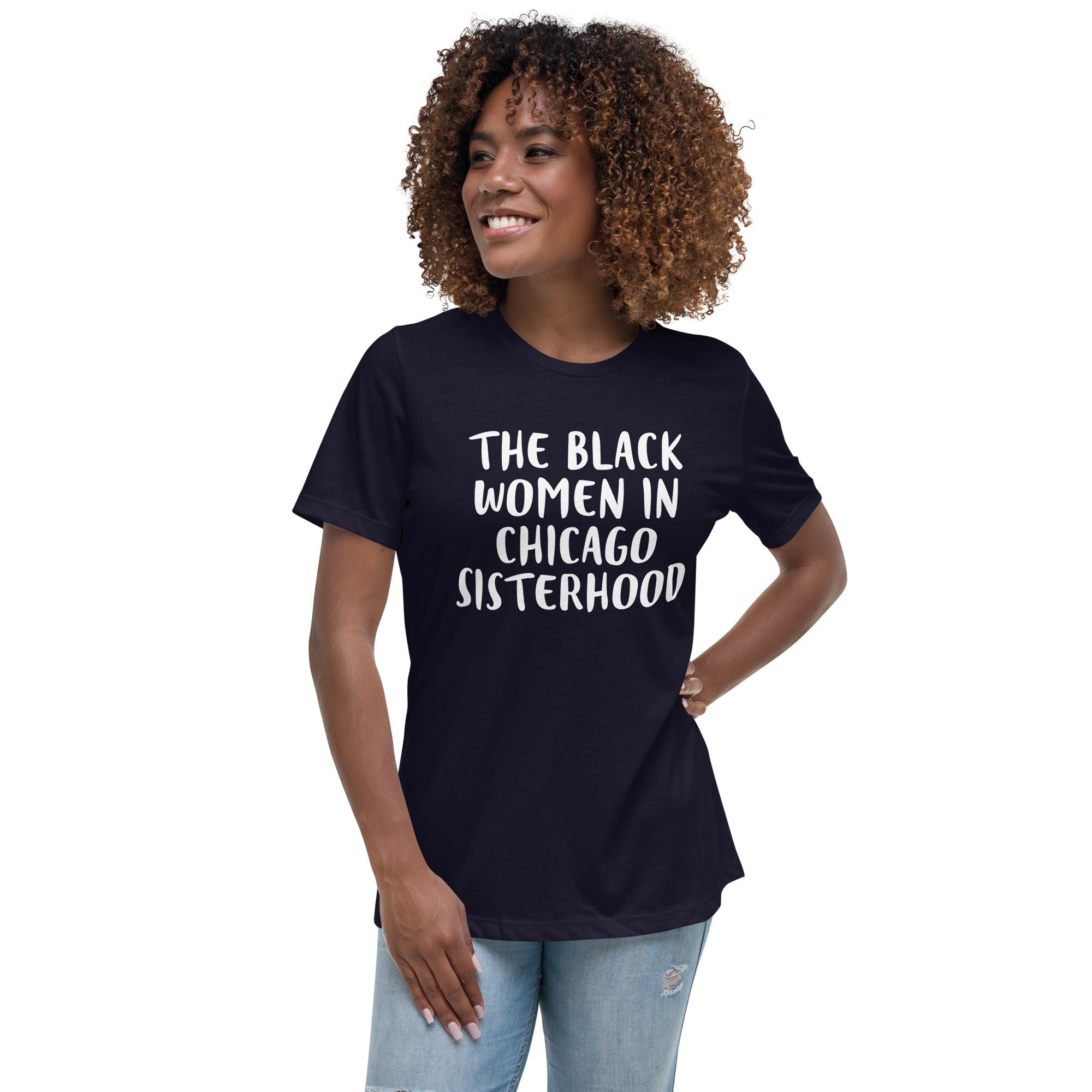 BWCS Relaxed T-Shirt – The Black Women In Chicago Sisterhood